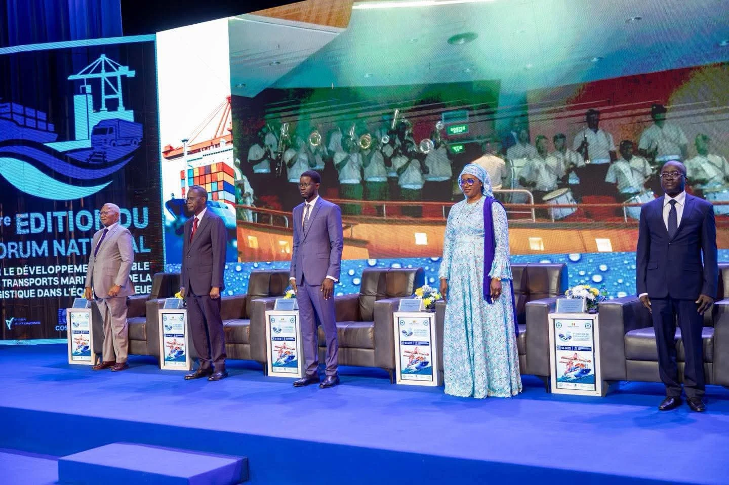 Painel do Fórum Internacional sobre a Economia Azul em Dakar